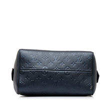 Louis Vuitton Pre-Owned Monogram Empreinte Pins Speedy Bandouliere 25 | Women | Blue x Navy