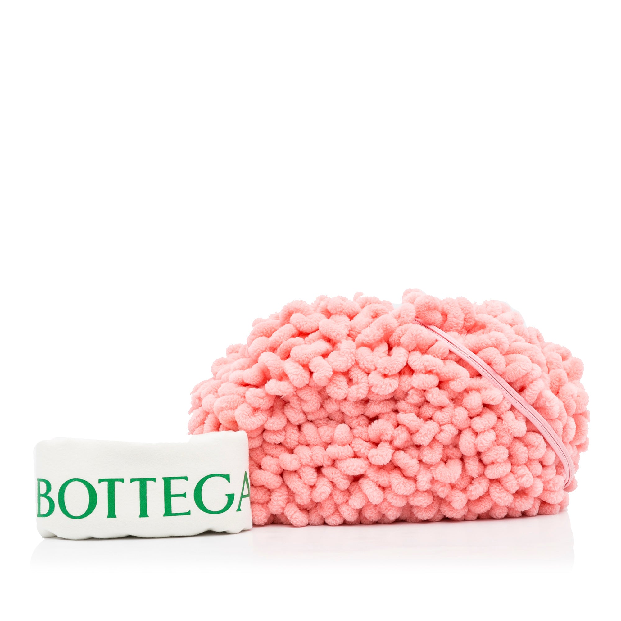 Bottega Veneta Pre-Owned Mini Chenille Pouch | Women | Pink (V1)