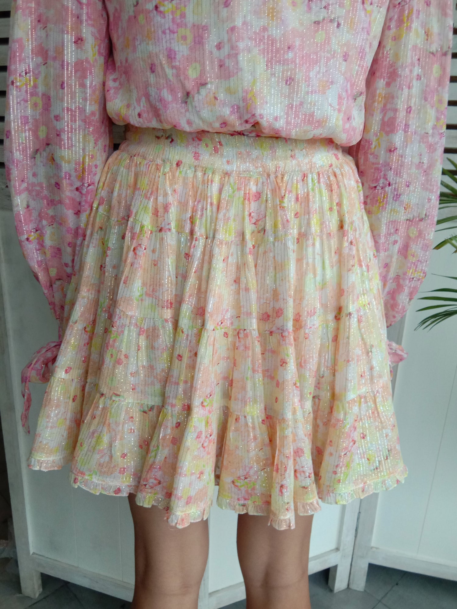 Rococo Sand | Faye Short Skirt | Butter Yellow