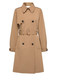 Loose-Fit Trench Coat | Khaki