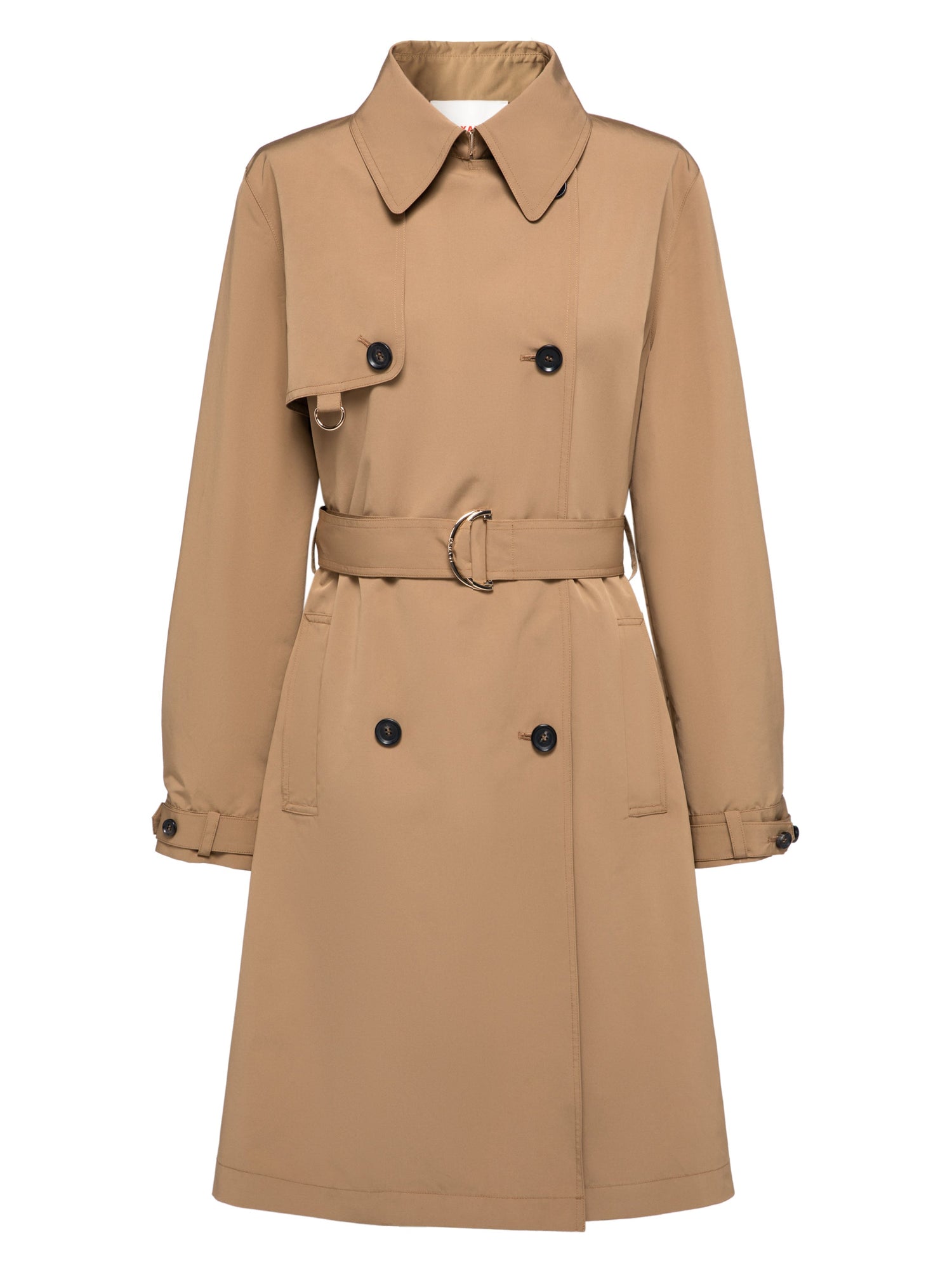 Loose-Fit Trench Coat | Khaki