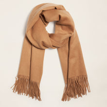 Unisex | Cleo Oversized Cashmere Scarf | Camel