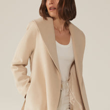 Womens | Brigette Cashmere-Wool Robe | Beige