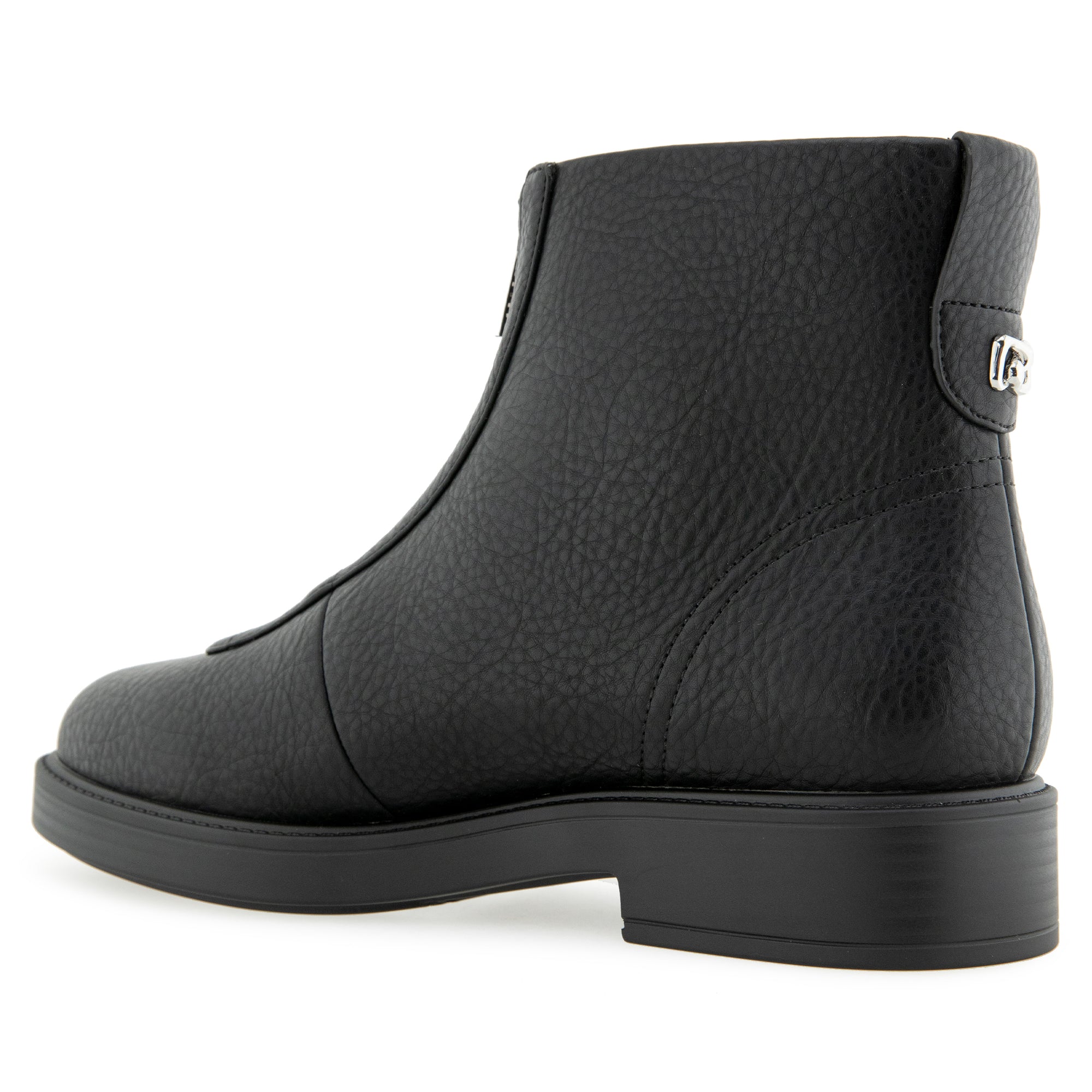 Poshia | Black Faux Printed Deer