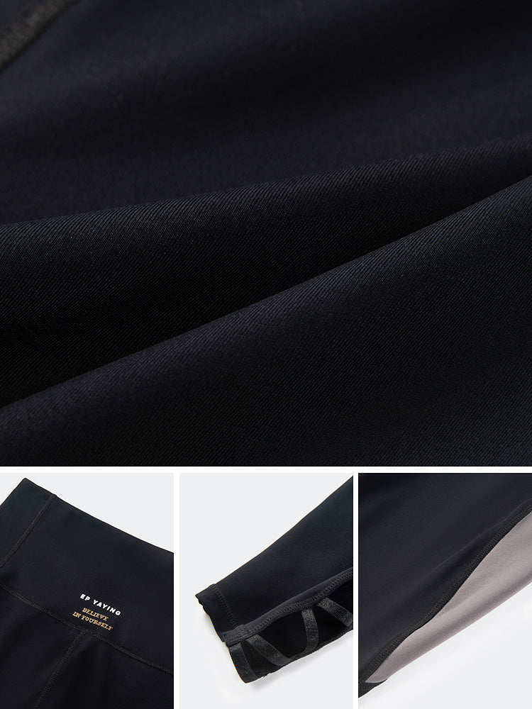 Supportive Comfort Yoga Leggings | Black