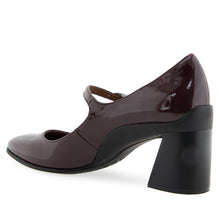 Cali | Merlot Crinkle Patent Faux Leather