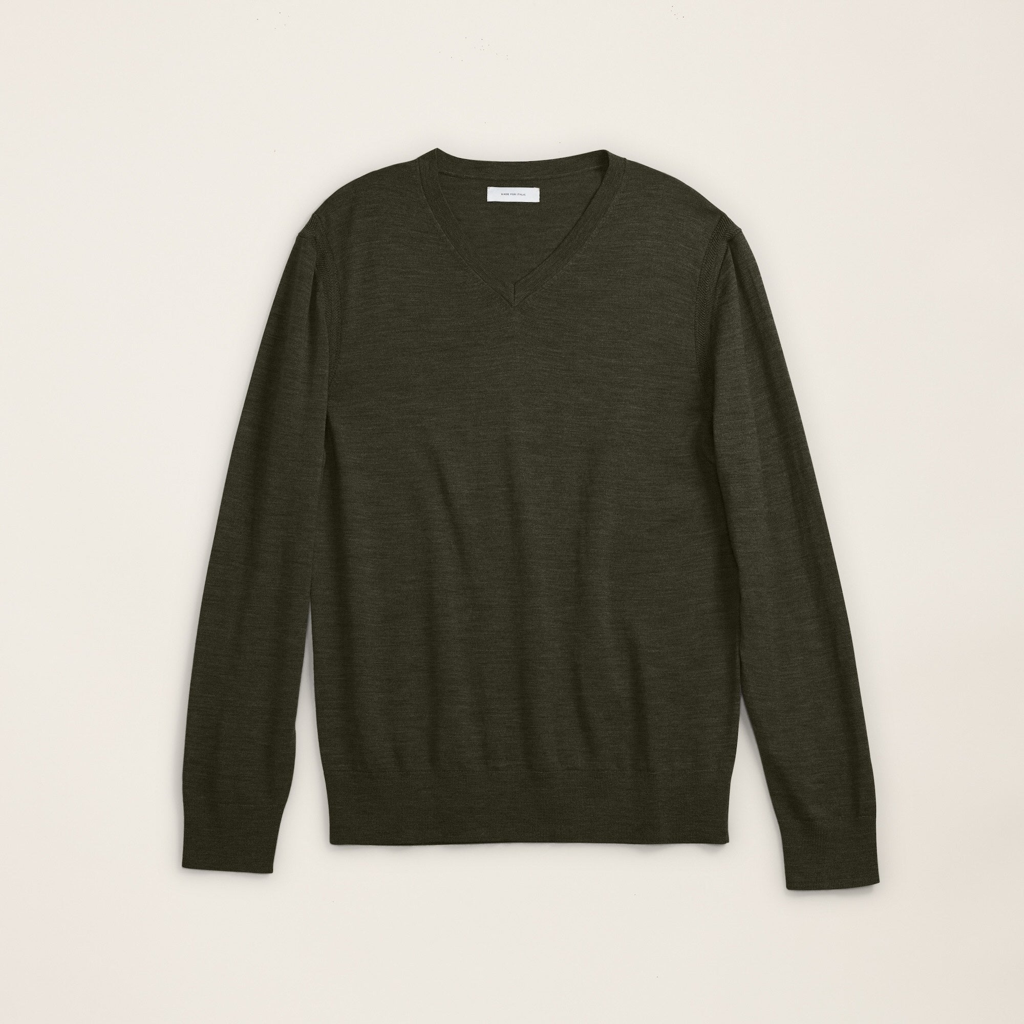 Mens | Cole Merino Lightweight V-Neck Sweater | Thyme