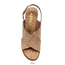 Dayonara Sandal Wedge | Natural Cork
