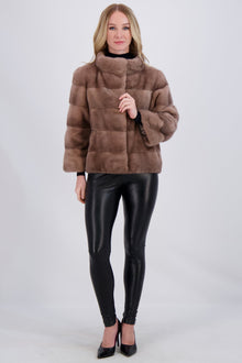 Mink Jacket | Women | Smoky Rose