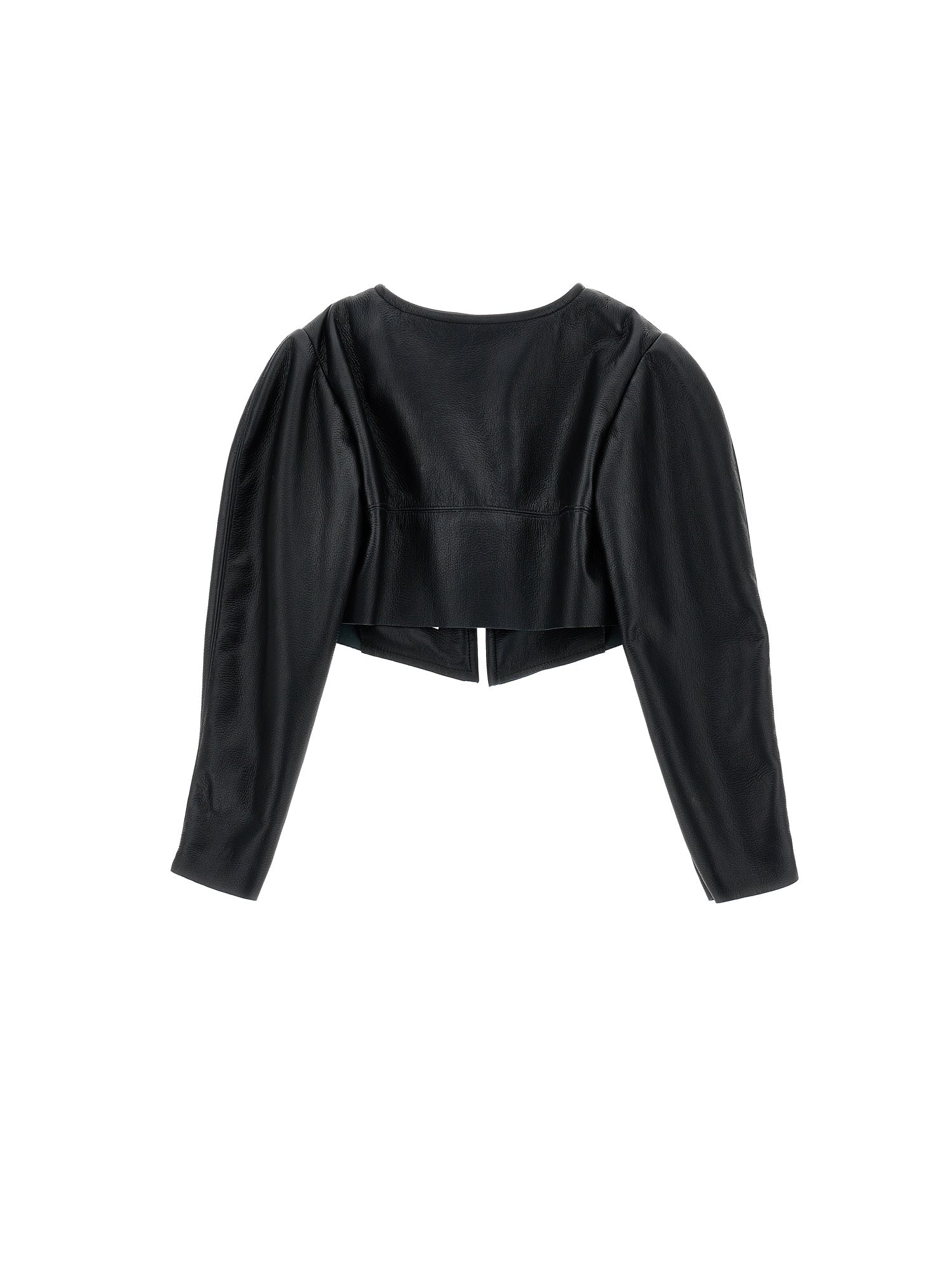 Girls | Coated Fabric Jacket | Black