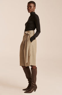 Micro Houndstooth Short | Military Green Combo