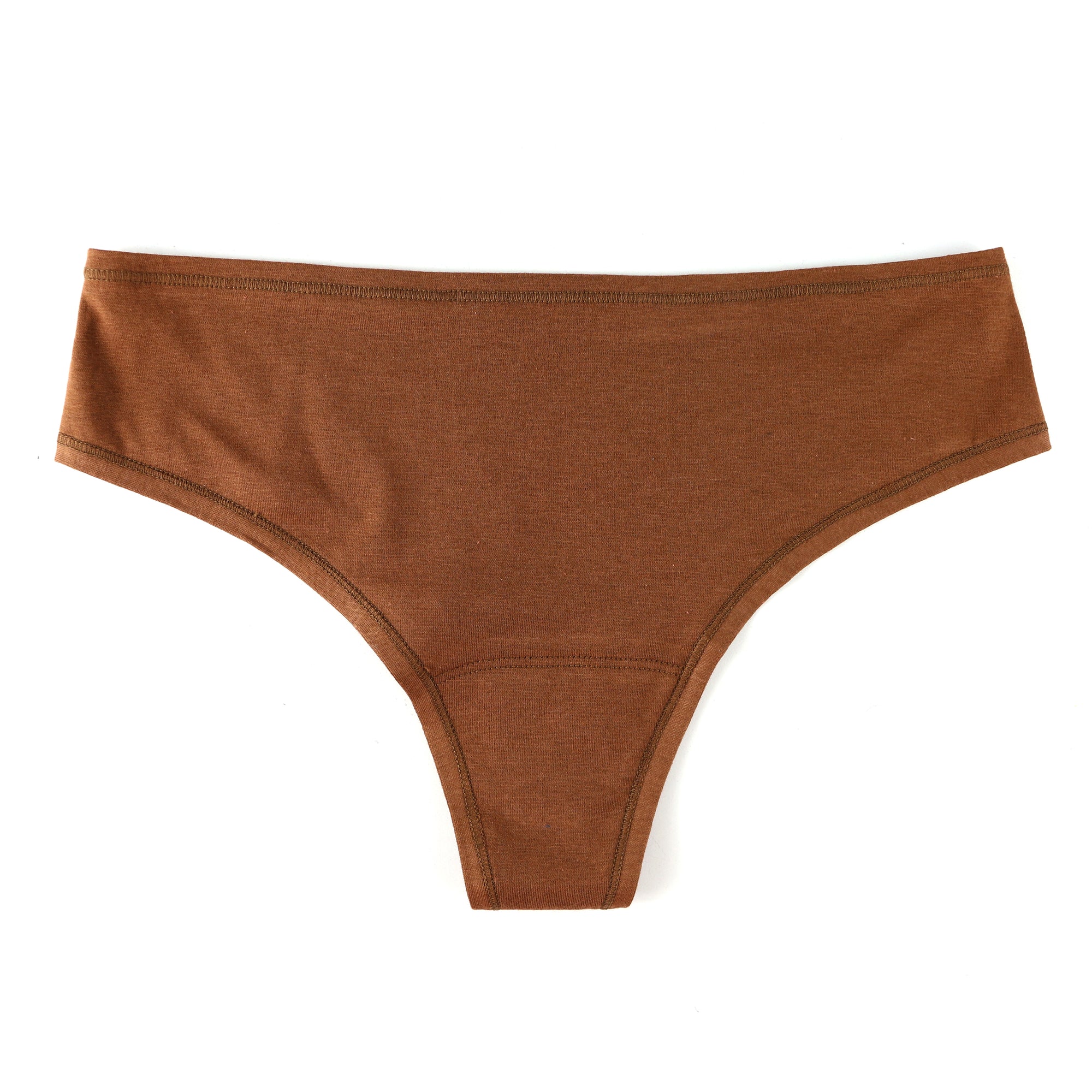 Play Stretch Natural Rise Thong | Macchiato