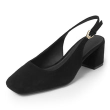 Izara | Black Faux Suede