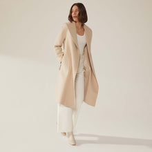 Womens | Brigette Cashmere-Wool Robe | Beige
