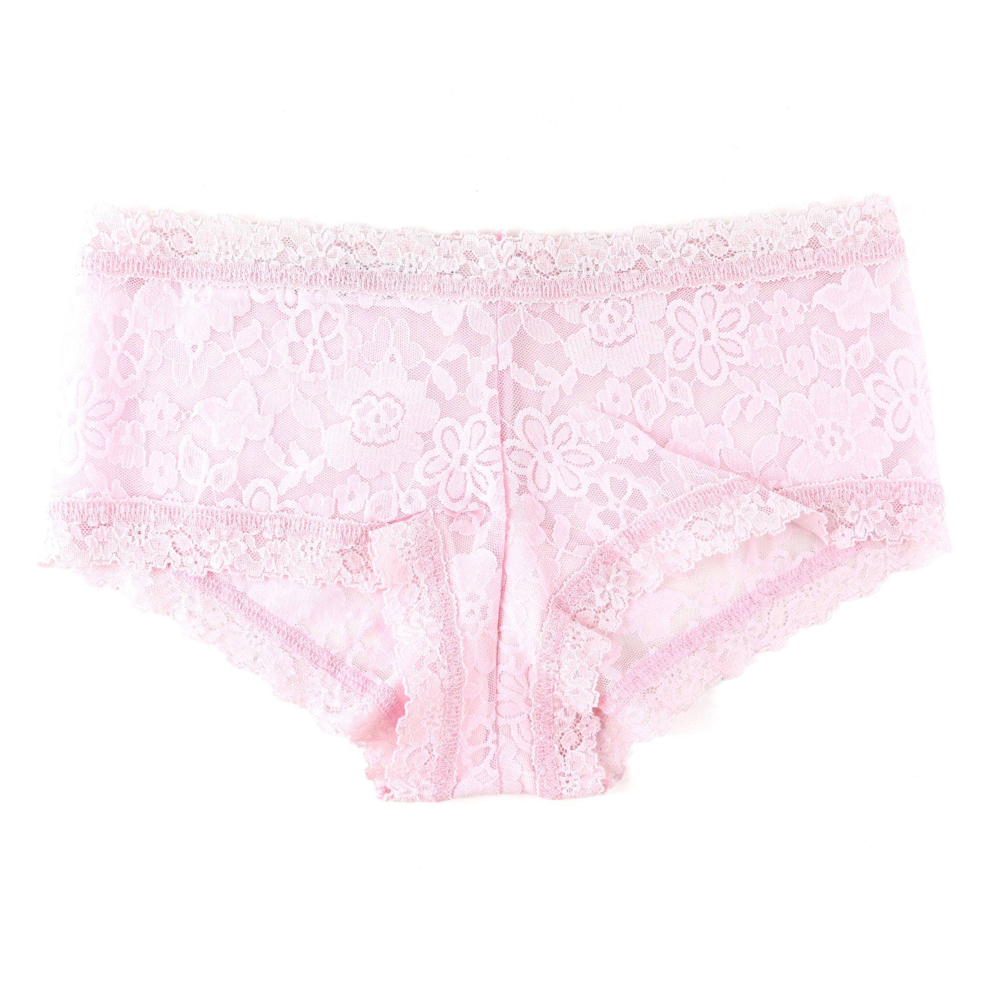 Daily Lace Boyshort | Fairy Dust (Pink)