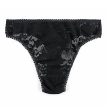 Daily High Cut Thong | Black