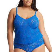 Plus Size Daily Lace Strappy Camisole | Bold Blue