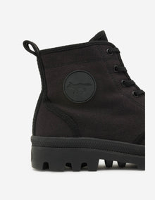 Unisex | Plbrousse X Cafe Kitsune Fabric Boot | Black