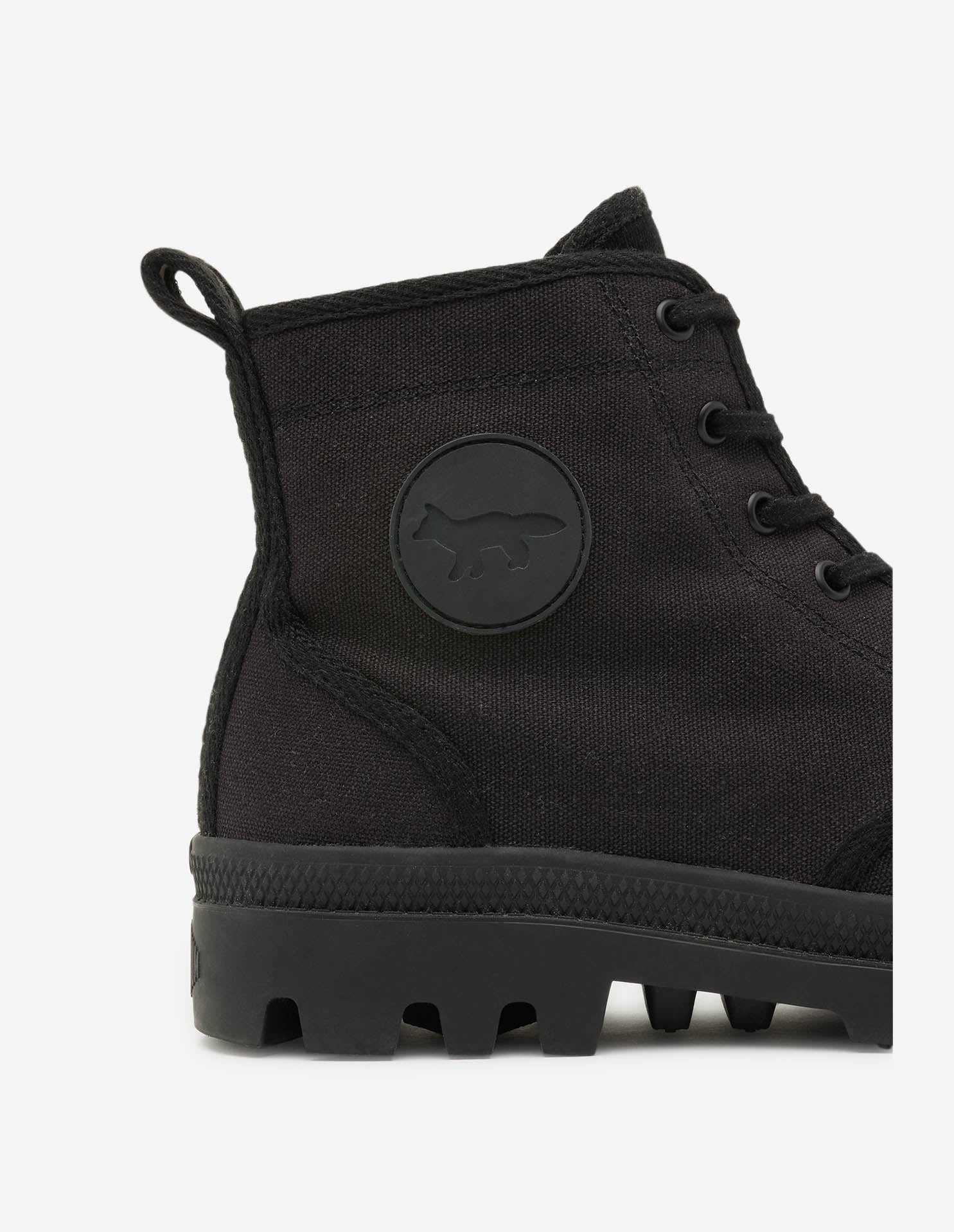 Unisex | Plbrousse X Cafe Kitsune Fabric Boot | Black