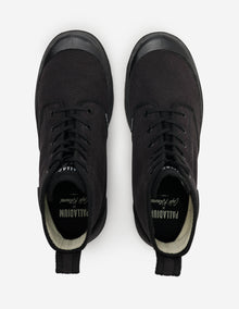 Unisex | Plbrousse X Cafe Kitsune Fabric Boot | Black