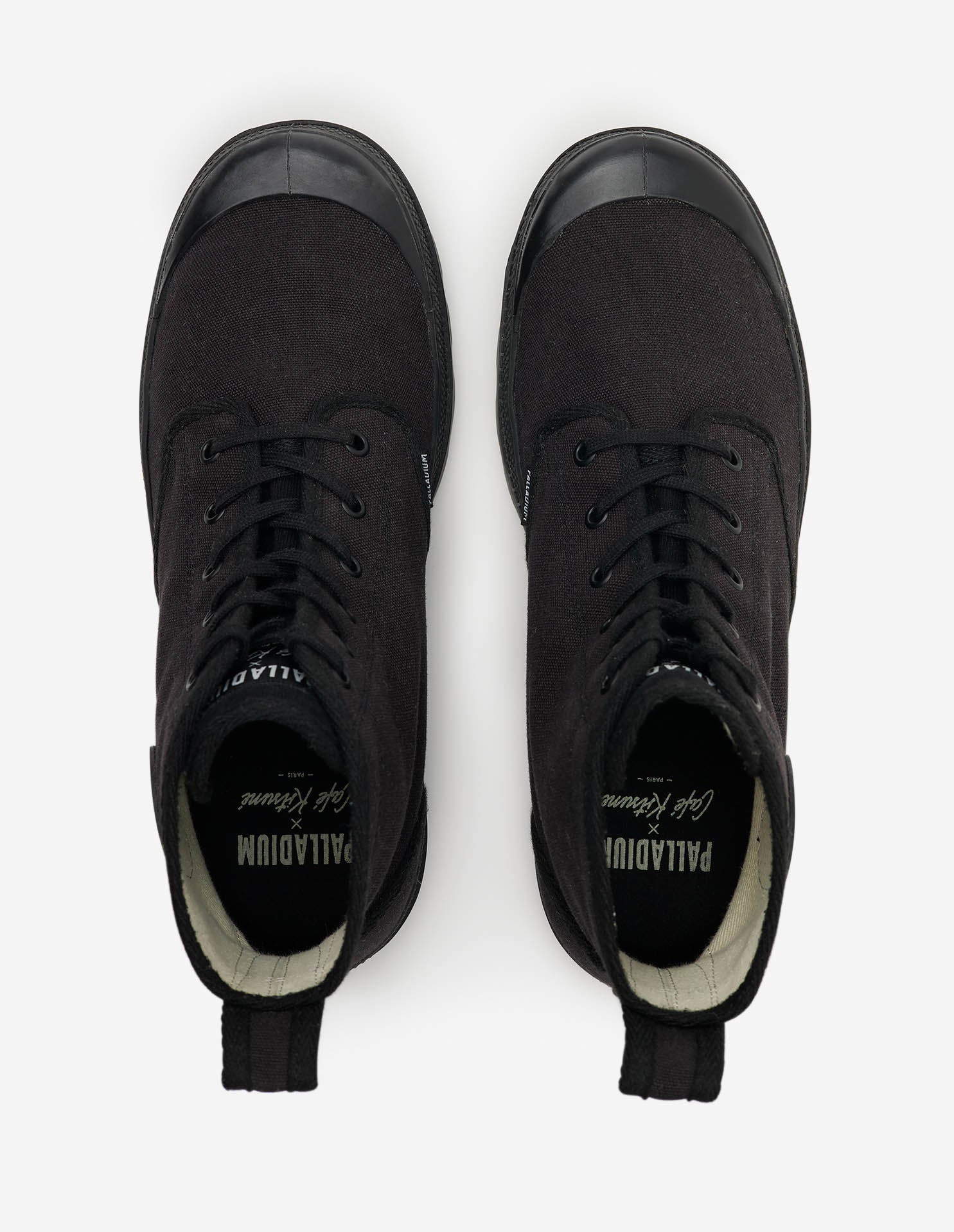 Unisex | Plbrousse X Cafe Kitsune Fabric Boot | Black