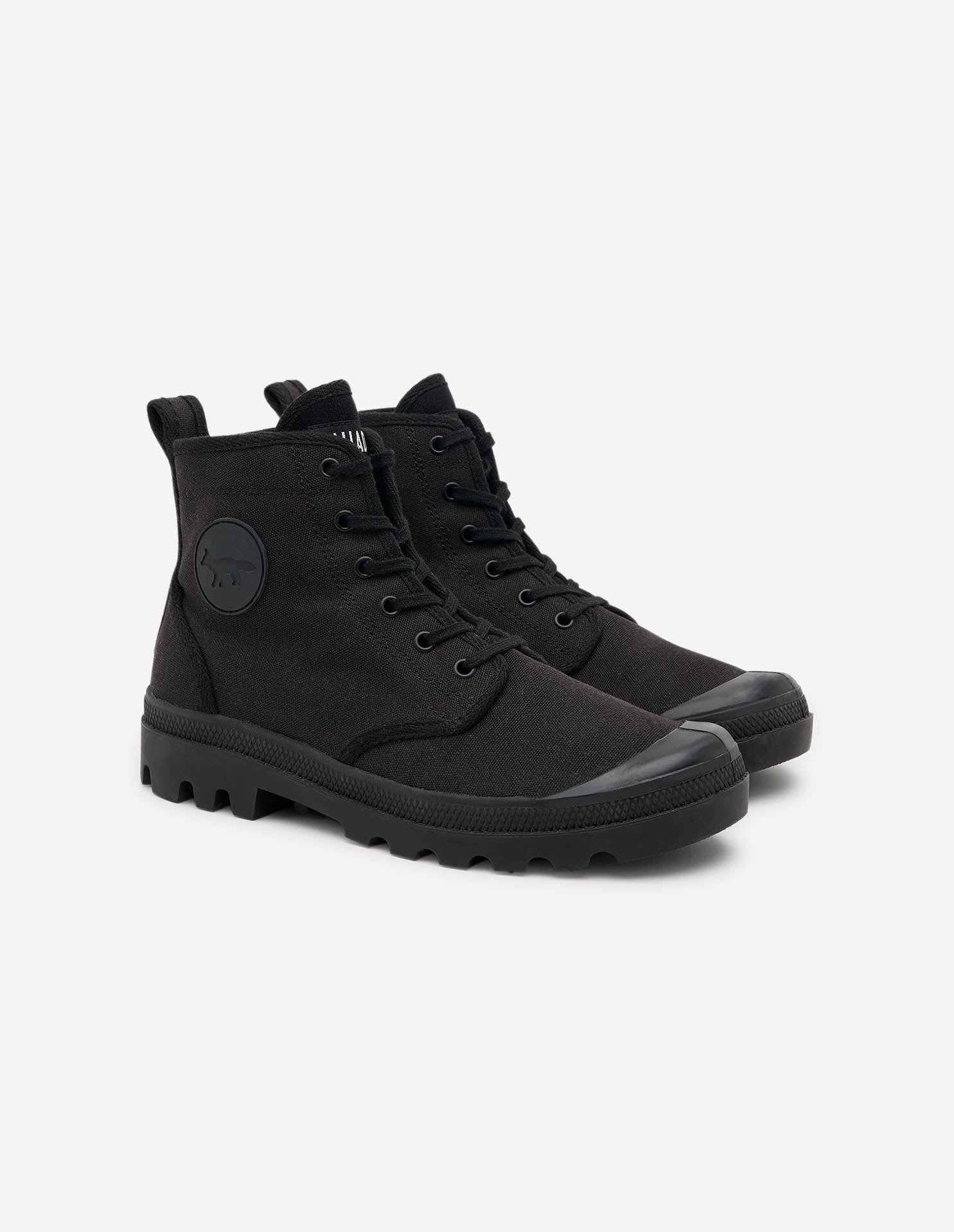Unisex | Plbrousse X Cafe Kitsune Fabric Boot | Black