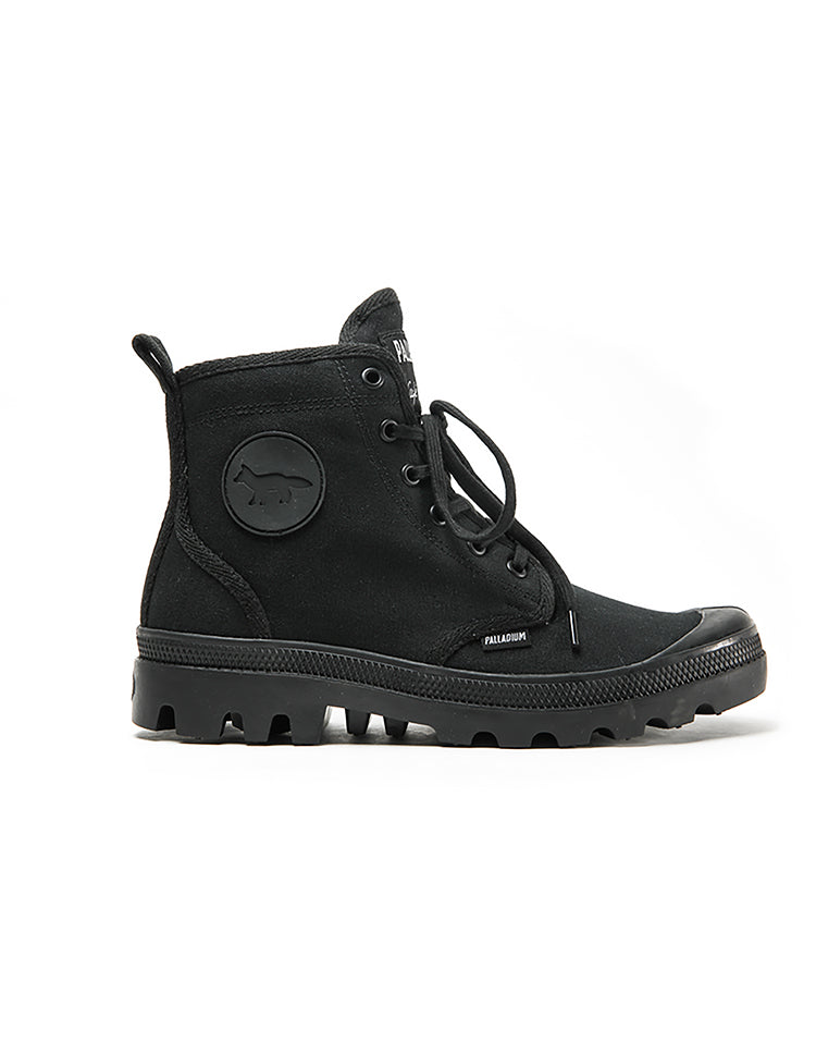 Unisex | Plbrousse X Cafe Kitsune Fabric Boot | Black