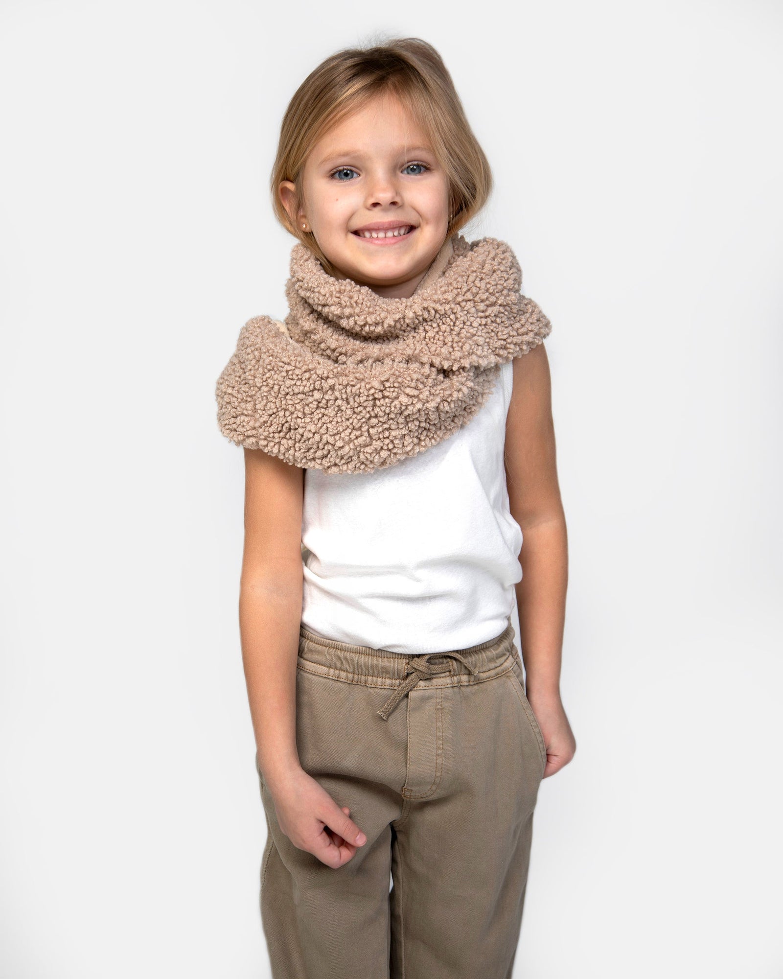 Infinity Scarf - Teddy | Oatmeal