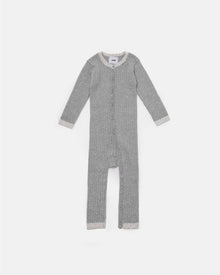 Long Sleeve Jumpsuit No Footie - Hug Me | Heather Grey