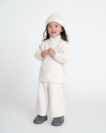 Wide Pants - Fuzzy | Ecru