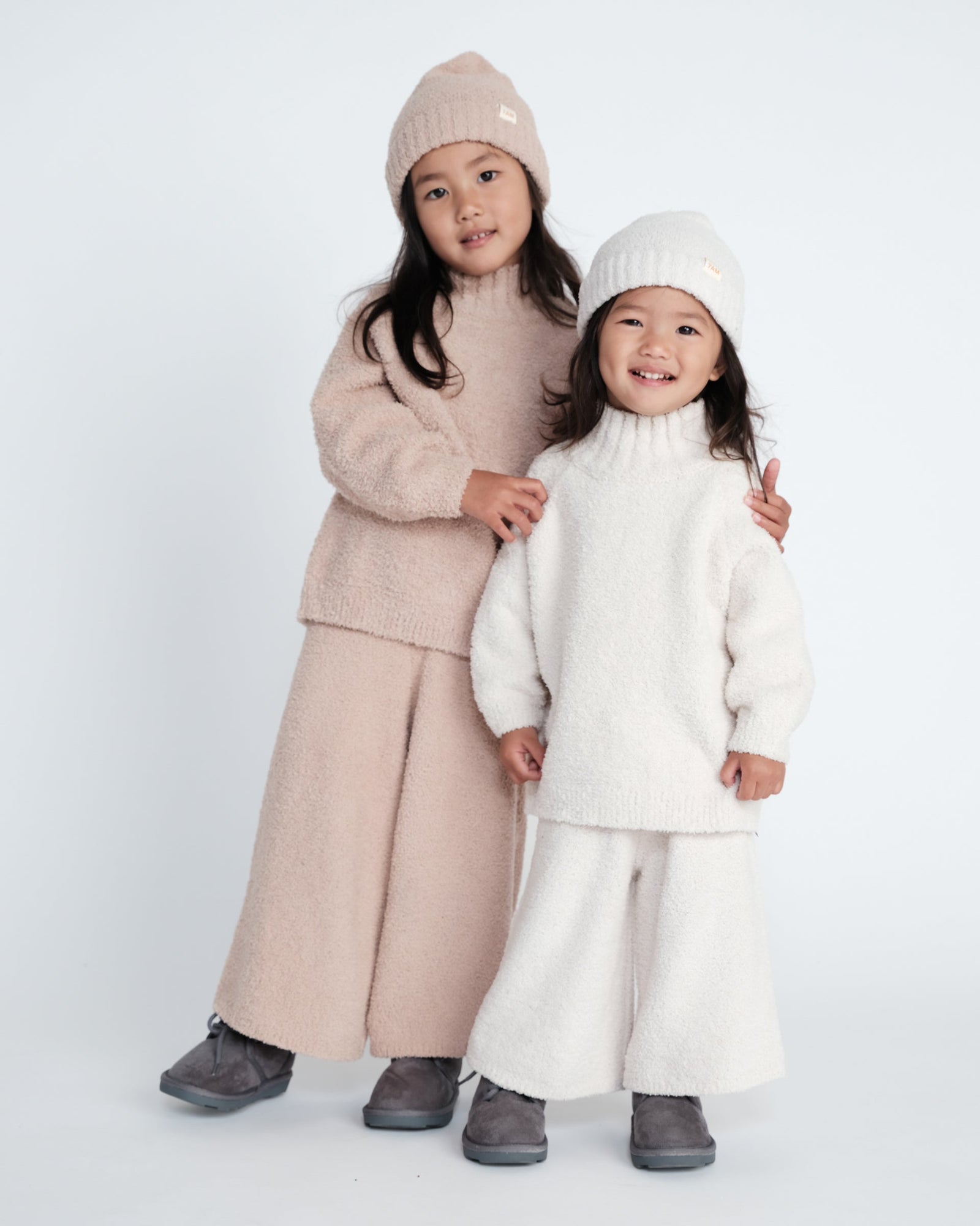 Wide Pants - Fuzzy | Ecru
