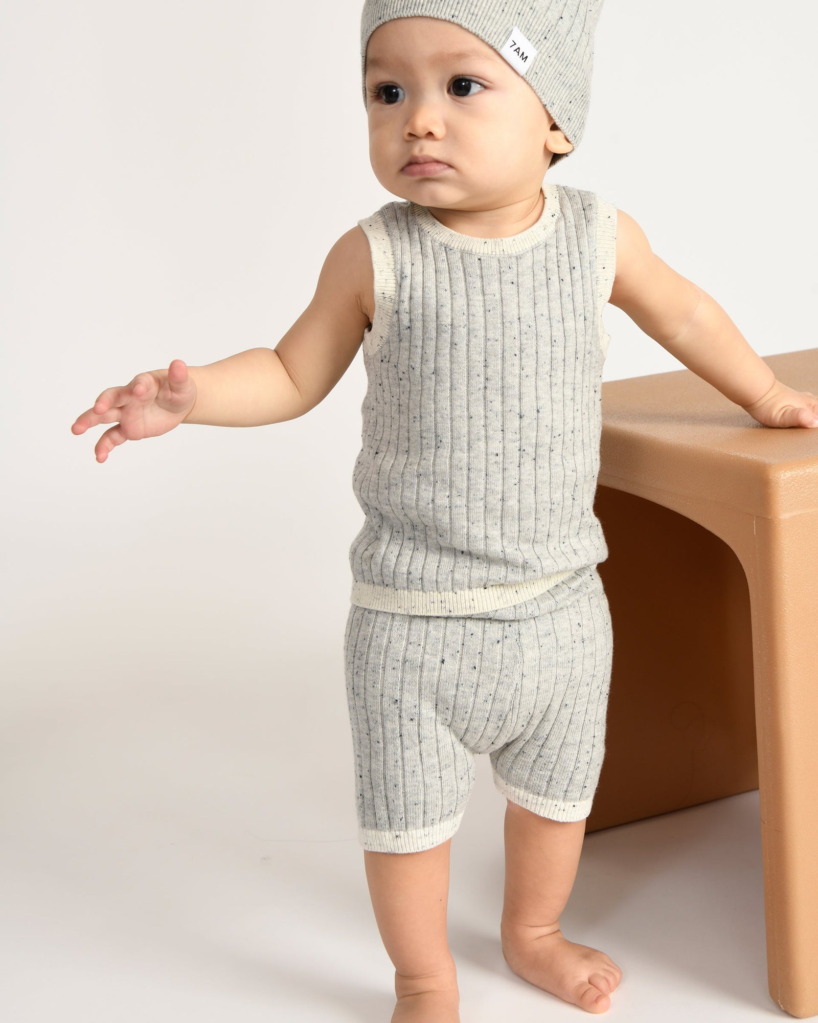 Tank Top - Hug Me | Light Heather Grey