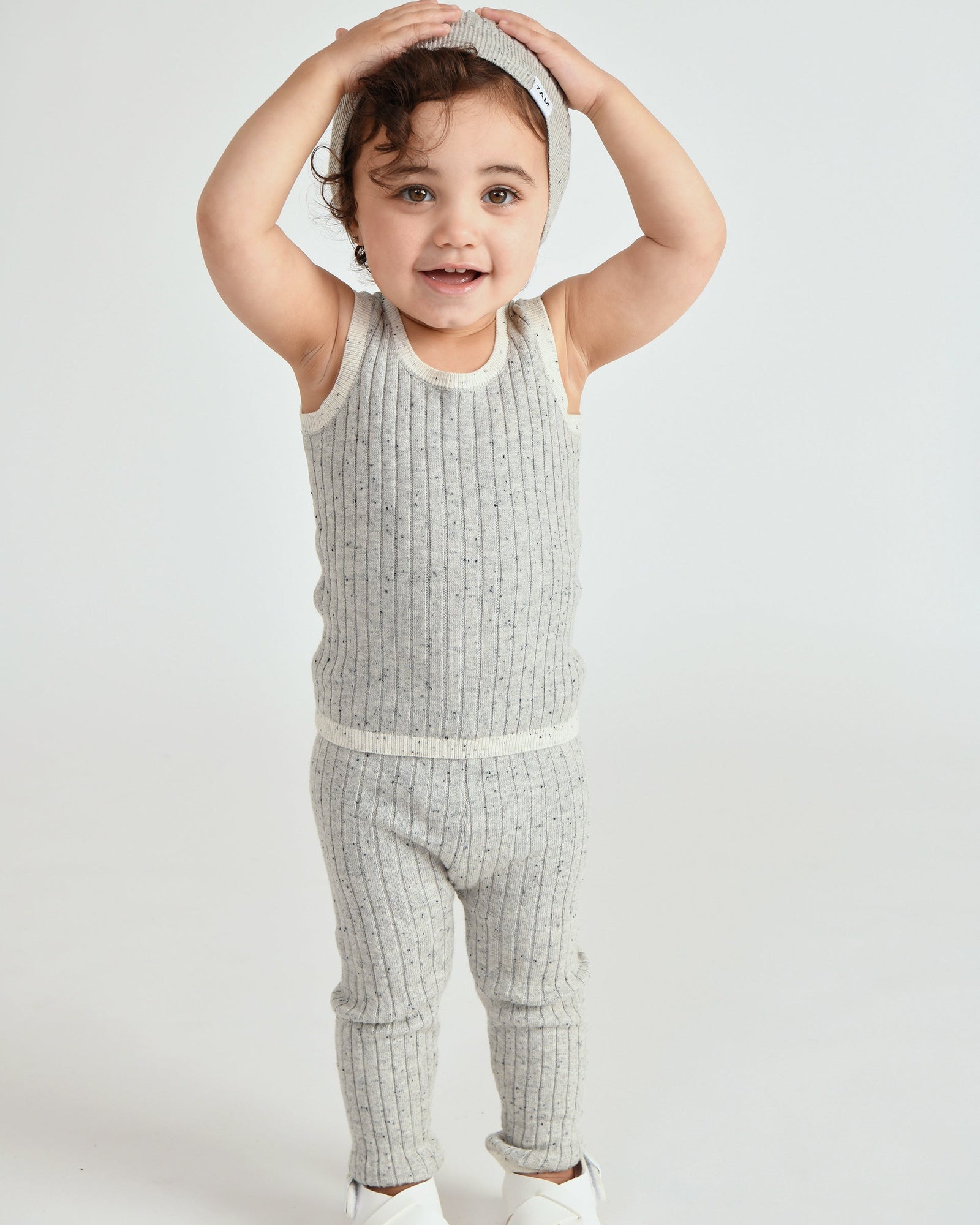 Tank Top - Hug Me | Light Heather Grey