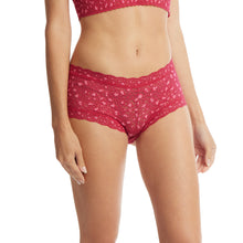 Cross-Dyed Boyshort | Berry Sangria/Pink Sapphire