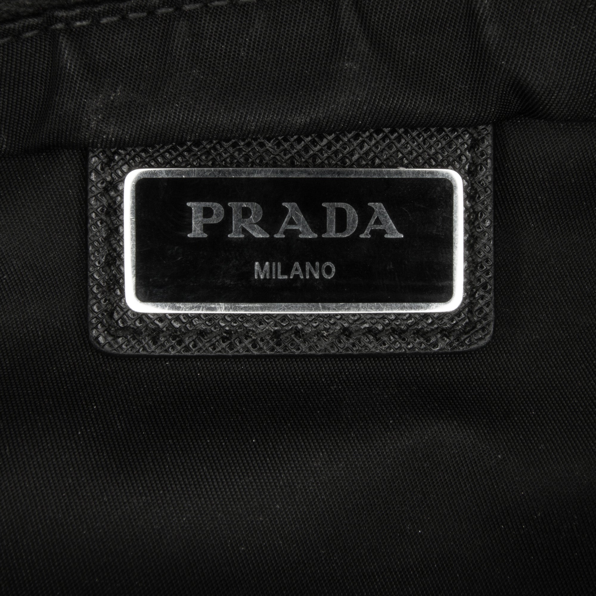 Prada Pre-Owned Tessuto Crossbody Bag | Women | Black