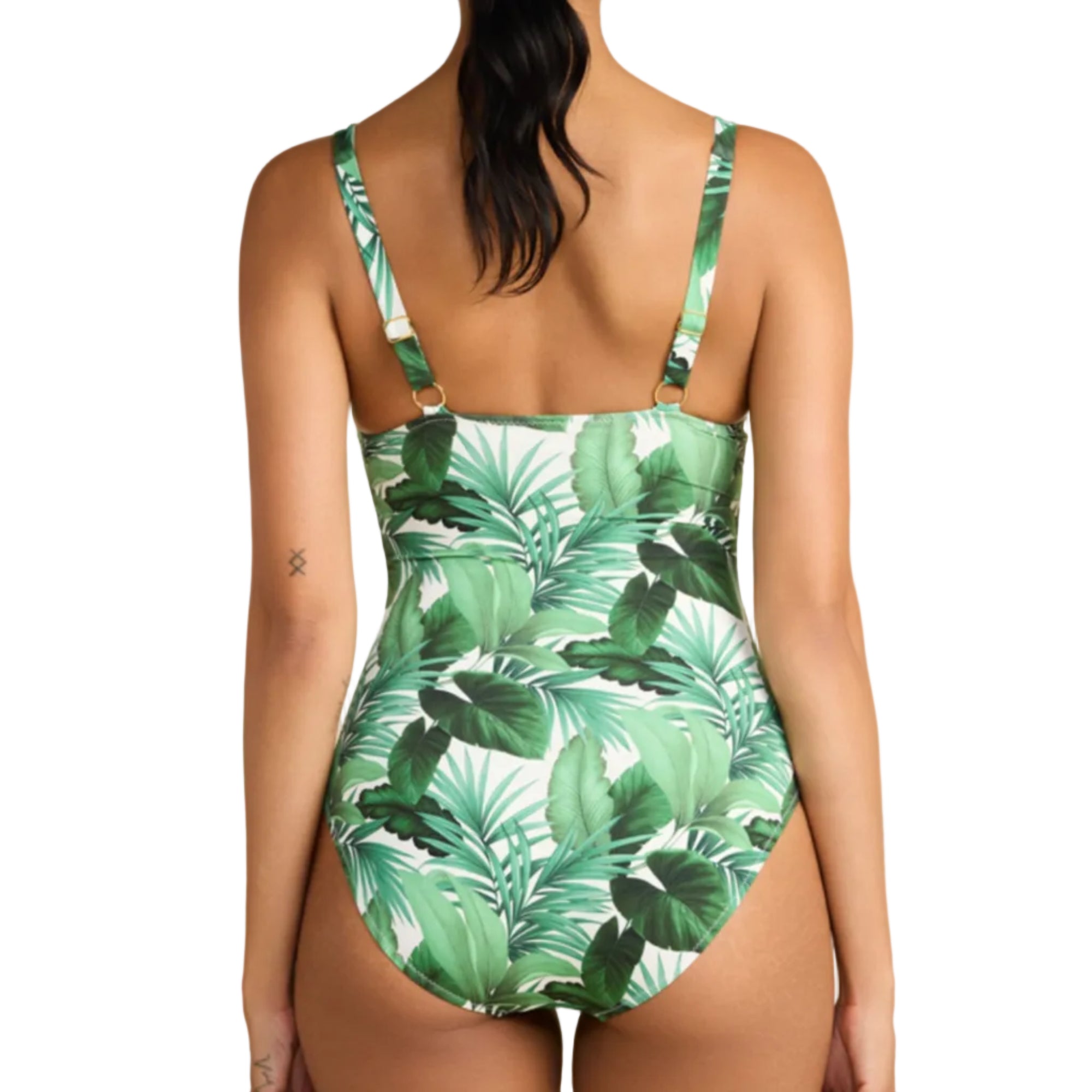 Swim Underwire One Piece | Stay Palm (Green)