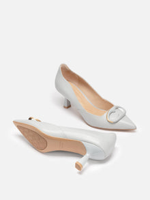 Elegant Auspicious High Heels | Blue