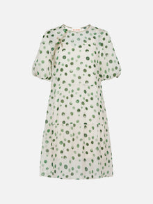 Silk Chiffon Dress | Green
