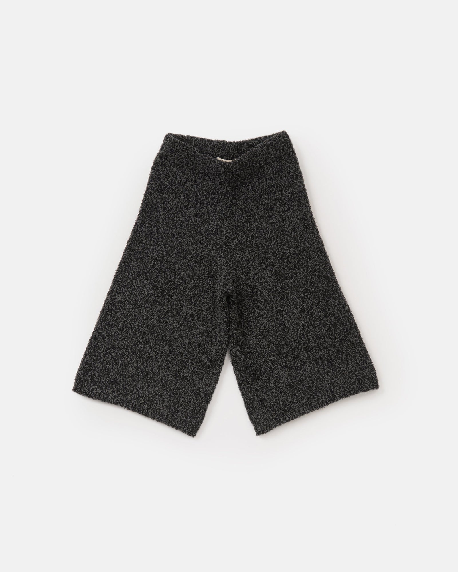 Wide Pants - Fuzzy | Black Melange