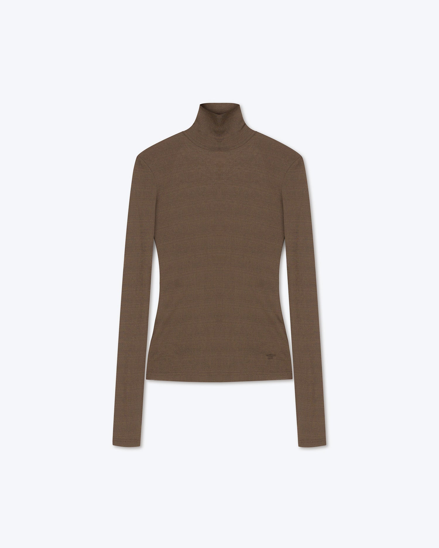 Womens | Josa Mesh Roll Neck | Dark Moss