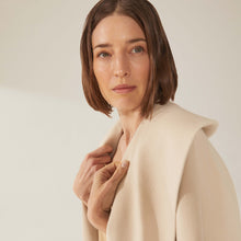 Womens | Brigette Cashmere-Wool Robe | Beige