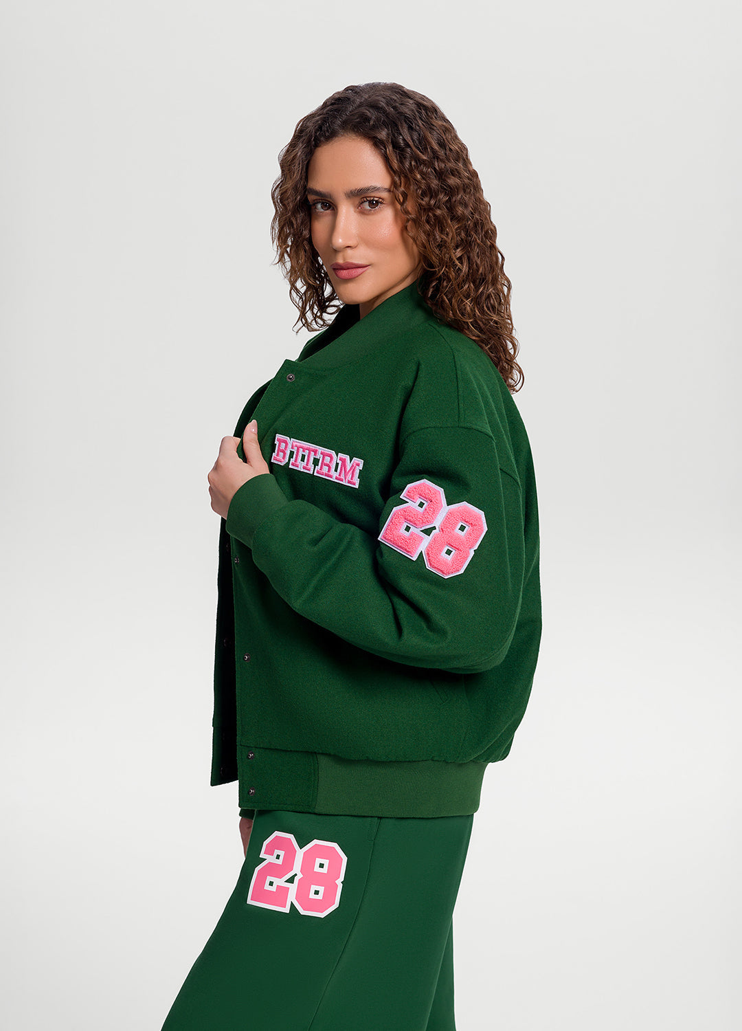 Better League Varsity Jacket | Urban Green