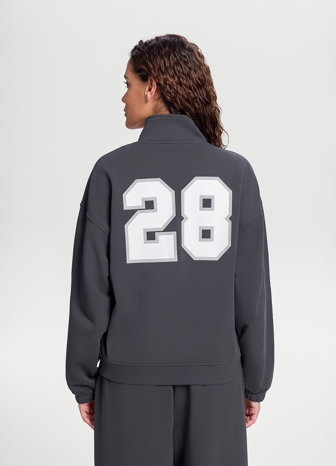 Better League Zip Sweatshirt | Charcoal