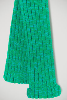 Knit Rolled Scarf | Unisex | Green