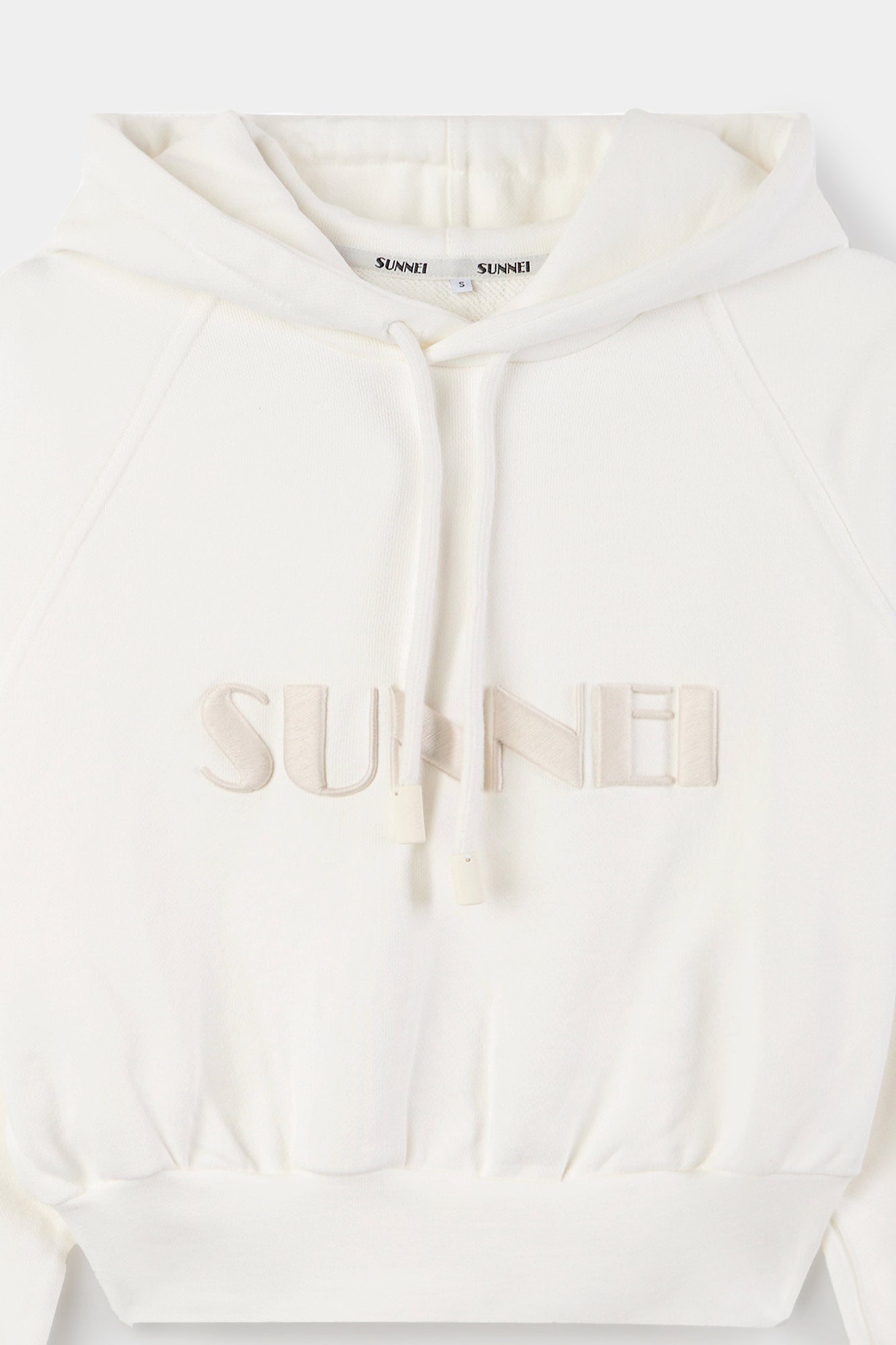 Embroidered Cropped Hoodie | Women | Dust