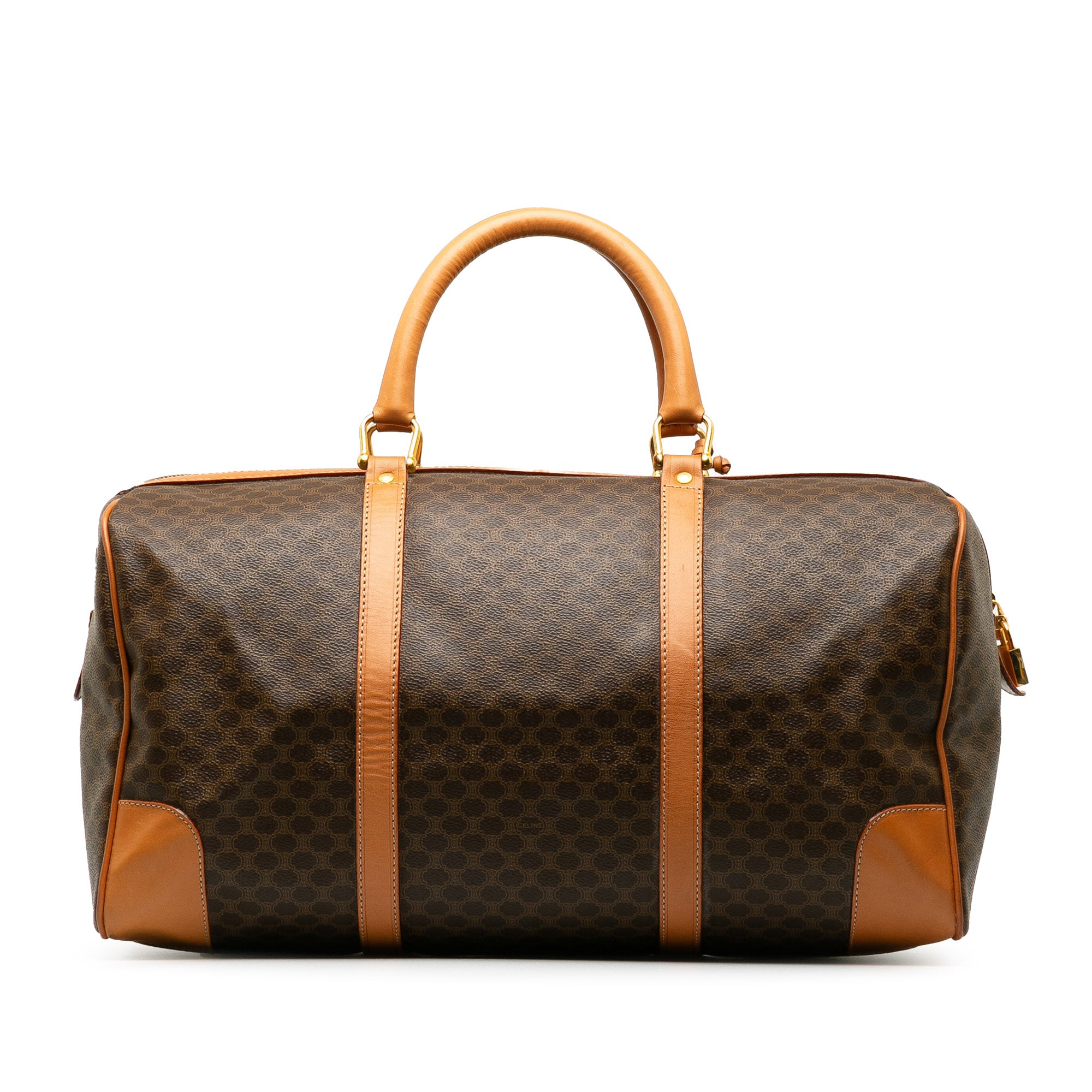 Céline Pre-Owned Macadam Travel Bag | Women | Brown