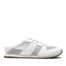 Jettson Sport Mule | Bright White Faux Nappa/Mesh