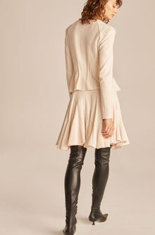 Fluted Skirt | Alabaster