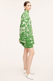 Tapestry Jacquard Skirt | Tapestry Fleur Golf Combo