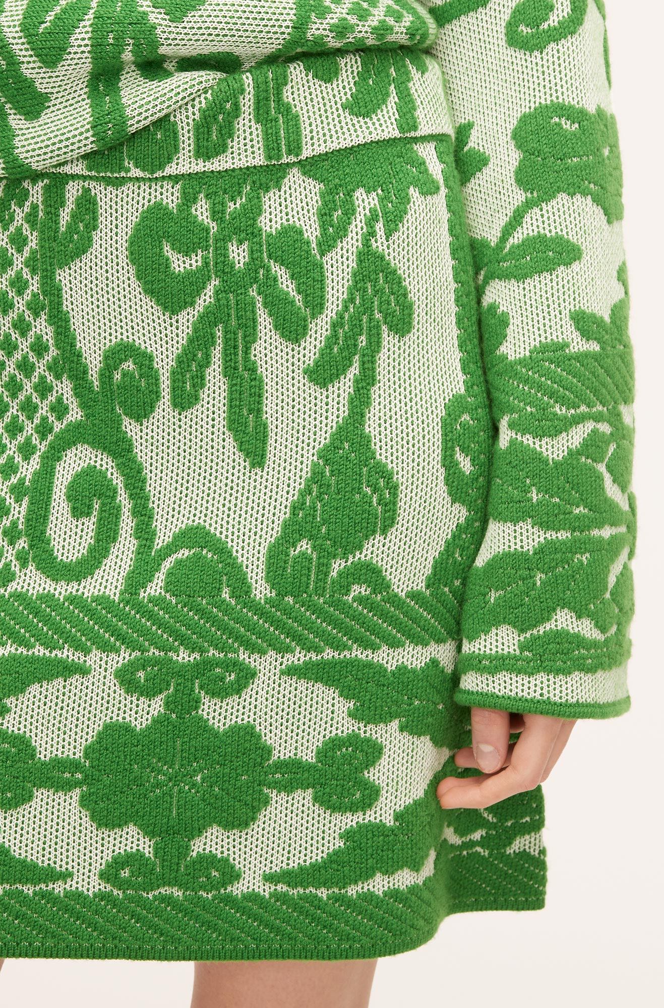 Tapestry Jacquard Skirt | Tapestry Fleur Golf Combo